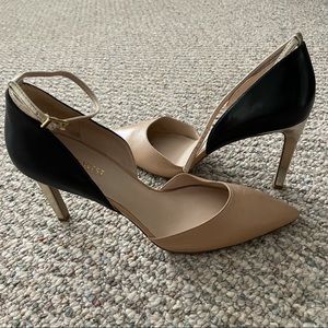 Nine West strapped 3in heels